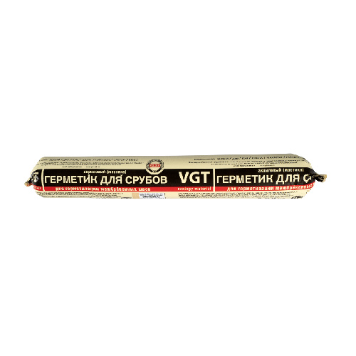 Акриловый герметик для срубов VGT, 0,9 кг, сосна