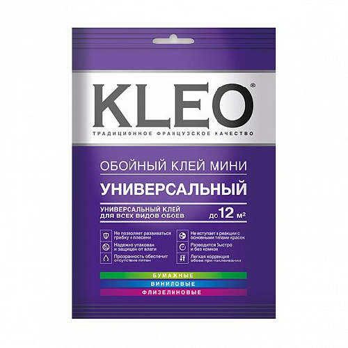 Универсальный клей для обоев Kleo Мини, 60 г