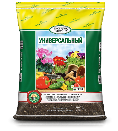 БИОгрунт ЭКОфлора Универсальный 20л