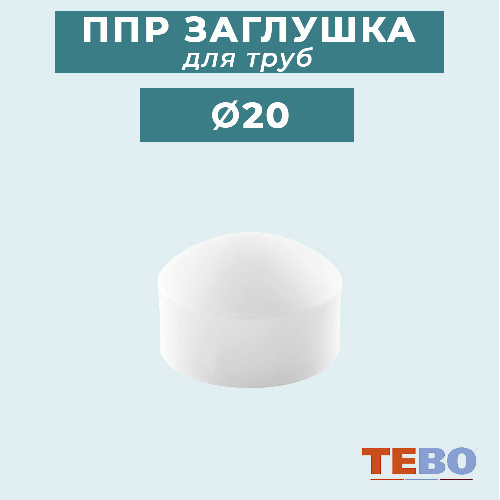 ППР Заглушка TEBO для трубы Ø20 мм