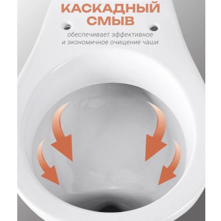 Унитаз-компакт напольный Santeri Виктория купить в магазине стройматериалов Евсей Павловский Посад с доставкой по Московской области, в города Павловский Посад, Электросталь, Дрезна, Ликино-Дулево, Орехово-Зуево, Унитаз-компакт напольный Santeri Виктория каталог стройматериалов евсейстрой, заказ Унитаз-компакт напольный Santeri Виктория на сайте с доставкой 