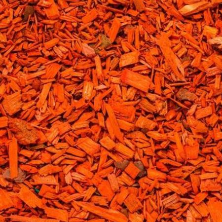 Щепа, мульча оранжевая декоративная 60 л купить в магазине стройматериалов Евсей Павловский Посад с доставкой по Московской области, в города Павловский Посад, Электросталь, Дрезна, Ликино-Дулево, Орехово-Зуево, Щепа, мульча оранжевая декоративная 60 л каталог стройматериалов евсейстрой, заказ Щепа, мульча оранжевая декоративная 60 л на сайте с доставкой 