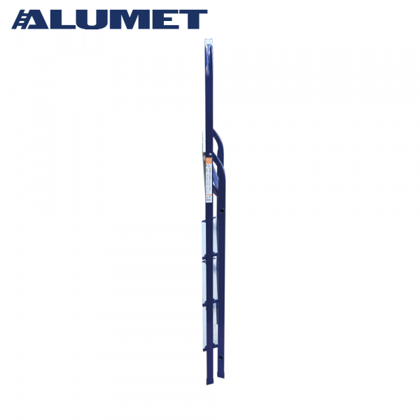 Стремянка стальная с алюминиевыми ступенями ALUMET 4 ступени купить в магазине стройматериалов Евсей Павловский Посад с доставкой по Московской области, в города Павловский Посад, Электросталь, Дрезна, Ликино-Дулево, Орехово-Зуево, Стремянка стальная с алюминиевыми ступенями ALUMET 4 ступени каталог стройматериалов евсейстрой, заказ Стремянка стальная с алюминиевыми ступенями ALUMET 4 ступени на сайте с доставкой 