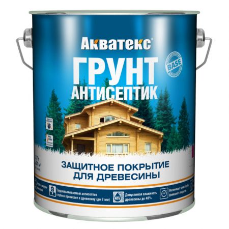 Пропитка для древесины АКВАТЕКС ГРУНТ-АНТИСЕПТИК 2,7 л купить в магазине стройматериалов Евсей Павловский Посад с доставкой по Московской области, в города Павловский Посад, Электросталь, Дрезна, Ликино-Дулево, Орехово-Зуево, Пропитка для древесины АКВАТЕКС ГРУНТ-АНТИСЕПТИК 2,7 л каталог стройматериалов евсейстрой, заказ Пропитка для древесины АКВАТЕКС ГРУНТ-АНТИСЕПТИК 2,7 л на сайте с доставкой 