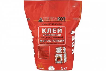 Терракот клей усиленный жаростойкий 5кг купить в магазине стройматериалов Евсей Павловский Посад с доставкой по Московской области, в города Павловский Посад, Электросталь, Дрезна, Ликино-Дулево, Орехово-Зуево, Терракот клей усиленный жаростойкий 5кг каталог стройматериалов евсейстрой, заказ Терракот клей усиленный жаростойкий 5кг на сайте с доставкой 