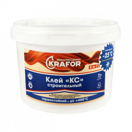 Клей КС Krafor строительный универсальный, для внутренних работ, 5 кг купить в магазине стройматериалов Евсей Павловский Посад с доставкой по Московской области, в города Павловский Посад, Электросталь, Дрезна, Ликино-Дулево, Орехово-Зуево, Клей КС Krafor строительный универсальный, для внутренних работ, 5 кг каталог стройматериалов евсейстрой, заказ Клей КС Krafor строительный универсальный, для внутренних работ, 5 кг на сайте с доставкой 