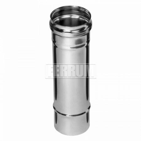 Ferrum труба дымоход 0,25м нерж ф160 (0,5мм) (№12) купить в магазине стройматериалов Евсей Павловский Посад с доставкой по Московской области, в города Павловский Посад, Электросталь, Дрезна, Ликино-Дулево, Орехово-Зуево, Ferrum труба дымоход 0,25м нерж ф160 (0,5мм) (№12) каталог стройматериалов евсейстрой, заказ Ferrum труба дымоход 0,25м нерж ф160 (0,5мм) (№12) на сайте с доставкой 