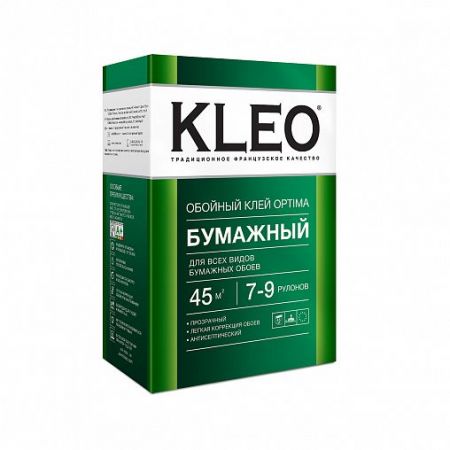 Клей для бумажных обоев Kleo Optima, 160 г купить в магазине стройматериалов Евсей Павловский Посад с доставкой по Московской области, в города Павловский Посад, Электросталь, Дрезна, Ликино-Дулево, Орехово-Зуево, Клей для бумажных обоев Kleo Optima, 160 г каталог стройматериалов евсейстрой, заказ Клей для бумажных обоев Kleo Optima, 160 г на сайте с доставкой 