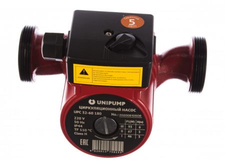 Циркуляционный насос UNIPAMP "UPC-32-60" купить в магазине стройматериалов Евсей Павловский Посад с доставкой по Московской области, в города Павловский Посад, Электросталь, Дрезна, Ликино-Дулево, Орехово-Зуево, Циркуляционный насос UNIPAMP "UPC-32-60" каталог стройматериалов евсейстрой, заказ Циркуляционный насос UNIPAMP "UPC-32-60" на сайте с доставкой 