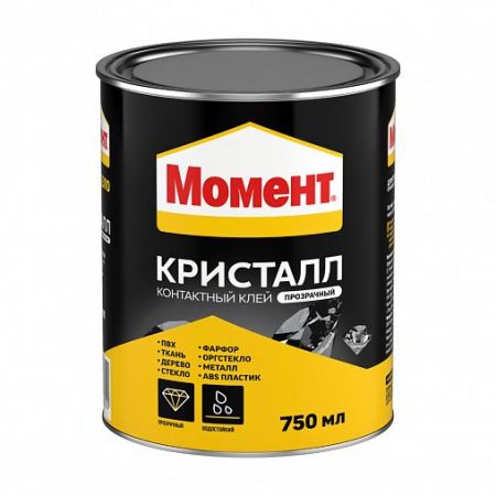 Клей универсальный Момент Кристалл, 750 мл купить в магазине стройматериалов Евсей Павловский Посад с доставкой по Московской области, в города Павловский Посад, Электросталь, Дрезна, Ликино-Дулево, Орехово-Зуево, Клей универсальный Момент Кристалл, 750 мл каталог стройматериалов евсейстрой, заказ Клей универсальный Момент Кристалл, 750 мл на сайте с доставкой 