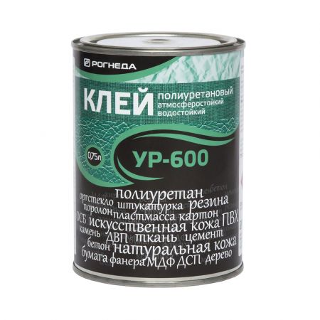 Клей полиуретановый Рогнеда УР-600, 0,75 л купить в магазине стройматериалов Евсей Павловский Посад с доставкой по Московской области, в города Павловский Посад, Электросталь, Дрезна, Ликино-Дулево, Орехово-Зуево, Клей полиуретановый Рогнеда УР-600, 0,75 л каталог стройматериалов евсейстрой, заказ Клей полиуретановый Рогнеда УР-600, 0,75 л на сайте с доставкой 