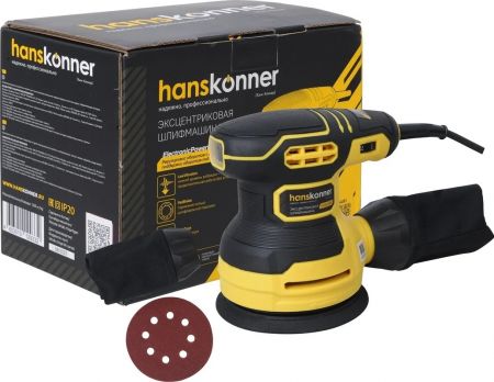 Виброшлифмашина эксцентриковая сетевая HANSKONNER HOS8135RC купить в магазине стройматериалов Евсей Павловский Посад с доставкой по Московской области, в города Павловский Посад, Электросталь, Дрезна, Ликино-Дулево, Орехово-Зуево, Виброшлифмашина эксцентриковая сетевая HANSKONNER HOS8135RC каталог стройматериалов евсейстрой, заказ Виброшлифмашина эксцентриковая сетевая HANSKONNER HOS8135RC на сайте с доставкой 