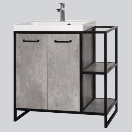 Тумба напольная Style Line ЛОФТ 60 левая 2 двери, 2 полки c раковиной Classic 60 купить в магазине стройматериалов Евсей Павловский Посад с доставкой по Московской области, в города Павловский Посад, Электросталь, Дрезна, Ликино-Дулево, Орехово-Зуево, Тумба напольная Style Line ЛОФТ 60 левая 2 двери, 2 полки c раковиной Classic 60 каталог стройматериалов евсейстрой, заказ Тумба напольная Style Line ЛОФТ 60 левая 2 двери, 2 полки c раковиной Classic 60 на сайте с доставкой 