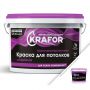 Краска акриловая водно-дисперсионная для потолков KRAFOR супербелая 3 кг купить в магазине стройматериалов Евсей Павловский Посад с доставкой по Московской области, в города Павловский Посад, Электросталь, Дрезна, Ликино-Дулево, Орехово-Зуево, Краска акриловая водно-дисперсионная для потолков KRAFOR супербелая 3 кг каталог стройматериалов евсейстрой, заказ Краска акриловая водно-дисперсионная для потолков KRAFOR супербелая 3 кг на сайте с доставкой 