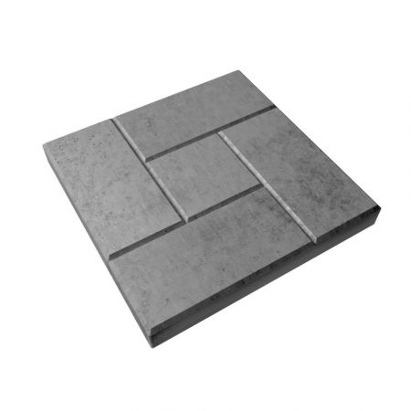 Плитка тротуарная 40x40 серая "Калифорния" купить в магазине стройматериалов Евсей Павловский Посад с доставкой по Московской области, в города Павловский Посад, Электросталь, Дрезна, Ликино-Дулево, Орехово-Зуево, Плитка тротуарная 40x40 серая "Калифорния" каталог стройматериалов евсейстрой, заказ Плитка тротуарная 40x40 серая "Калифорния" на сайте с доставкой 