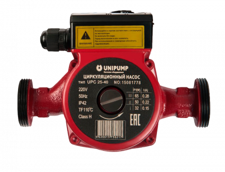 Циркуляционный насос Unipump UPC 25-40 180 купить в магазине стройматериалов Евсей Павловский Посад с доставкой по Московской области, в города Павловский Посад, Электросталь, Дрезна, Ликино-Дулево, Орехово-Зуево, Циркуляционный насос Unipump UPC 25-40 180 каталог стройматериалов евсейстрой, заказ Циркуляционный насос Unipump UPC 25-40 180 на сайте с доставкой 