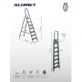 Стремянка алюминиевая ALUMET 7 ступеней купить в магазине стройматериалов Евсей Павловский Посад с доставкой по Московской области, в города Павловский Посад, Электросталь, Дрезна, Ликино-Дулево, Орехово-Зуево, Стремянка алюминиевая ALUMET 7 ступеней каталог стройматериалов евсейстрой, заказ Стремянка алюминиевая ALUMET 7 ступеней на сайте с доставкой 