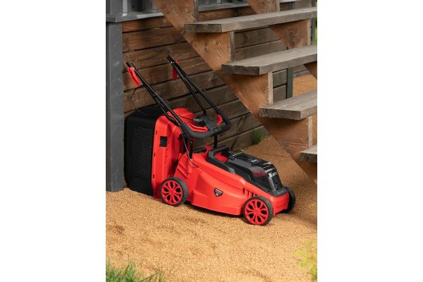 Газонокосилка аккумуляторная бесщеточная MTX CLM-320, 320 мм, травосб. 30 л, Li-Ion, 20 В купить в магазине стройматериалов Евсей Павловский Посад с доставкой по Московской области, в города Павловский Посад, Электросталь, Дрезна, Ликино-Дулево, Орехово-Зуево, Газонокосилка аккумуляторная бесщеточная MTX CLM-320, 320 мм, травосб. 30 л, Li-Ion, 20 В каталог стройматериалов евсейстрой, заказ Газонокосилка аккумуляторная бесщеточная MTX CLM-320, 320 мм, травосб. 30 л, Li-Ion, 20 В на сайте с доставкой 