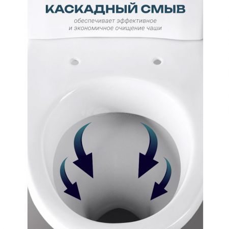 Унитаз-компакт напольный Santeri Вест купить в магазине стройматериалов Евсей Павловский Посад с доставкой по Московской области, в города Павловский Посад, Электросталь, Дрезна, Ликино-Дулево, Орехово-Зуево, Унитаз-компакт напольный Santeri Вест каталог стройматериалов евсейстрой, заказ Унитаз-компакт напольный Santeri Вест на сайте с доставкой 