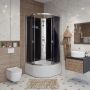Душевая кабина Niagara Eco 90x90x195 E90/40/TN/BK купить в магазине стройматериалов Евсей Павловский Посад с доставкой по Московской области, в города Павловский Посад, Электросталь, Дрезна, Ликино-Дулево, Орехово-Зуево, Душевая кабина Niagara Eco 90x90x195 E90/40/TN/BK каталог стройматериалов евсейстрой, заказ Душевая кабина Niagara Eco 90x90x195 E90/40/TN/BK на сайте с доставкой 