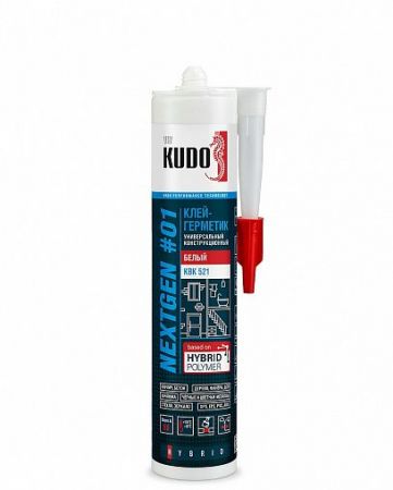 Клей-герметик Kudo Nextgen KBK 521, 280 мл, белый купить в магазине стройматериалов Евсей Павловский Посад с доставкой по Московской области, в города Павловский Посад, Электросталь, Дрезна, Ликино-Дулево, Орехово-Зуево, Клей-герметик Kudo Nextgen KBK 521, 280 мл, белый каталог стройматериалов евсейстрой, заказ Клей-герметик Kudo Nextgen KBK 521, 280 мл, белый на сайте с доставкой 