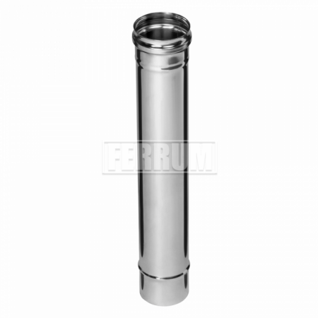Ferrum труба дымоход 0,5м нерж ф130 (0,5мм) (№20) купить в магазине стройматериалов Евсей Павловский Посад с доставкой по Московской области, в города Павловский Посад, Электросталь, Дрезна, Ликино-Дулево, Орехово-Зуево, Ferrum труба дымоход 0,5м нерж ф130 (0,5мм) (№20) каталог стройматериалов евсейстрой, заказ Ferrum труба дымоход 0,5м нерж ф130 (0,5мм) (№20) на сайте с доставкой 